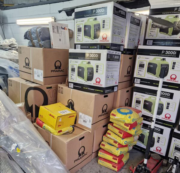 Ukraine Power photo Within the first 45 days of starting Ukraine Power, Whitney Luckett and Yana Malyk were able to deliver to the people of Ukraine 46 generators, 130 heaters and 70 propane tanks.